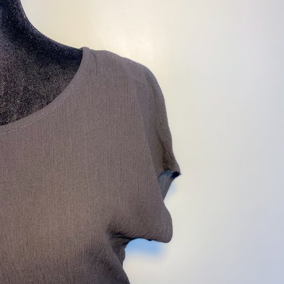 Carol Little Vintage Women's Dress Black & Red Gypsy Minimalist Design Maxi - Picture 8 of 15